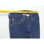 True Religion Jeans Womens 27 Blue Flare Low Rise Stretch Denim Made USA Twisted Photo 6