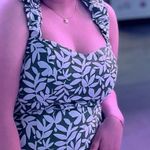 Abercrombie & Fitch Green and White Floral Blouse Photo 5