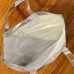 Aerie  | NWT Silver Metallic Logo Tote Bag Photo 6