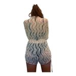 Women’s medium Swimsuits Lace Cover Up Romper Bathing Suit Mesh Coverup​ White Photo 4
