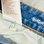 American Eagle Womens 12 360 Super Stretch Shortie AEO Denim Peekaboo Shorts Photo 8