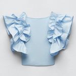 ZARA  Ruffled Top Photo 7