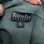 Tough Luv Clothing Army Green Ruffled Zip Up Sweatshirt Dress Photo 8