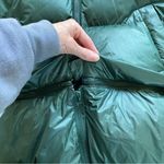 Storets  Pao Two Way Zipper Puffer Coat in Deep Forest Green Photo 2