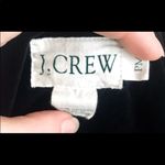 J.Crew Black Velvet Mid Length Button Up Suit Jacket Blazer, PM Photo 6