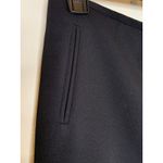 Liz Claiborne  Black Lined Trousers Sz 6 100% Polyester Suit Pants Photo 4