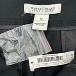 White House | Black Market NWT  black wide leg cropped dress pants sz 12 Photo 2