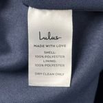 Lulus NWT Heavenly Hues Maxi Dress in Navy Blue Size Medium Photo 7