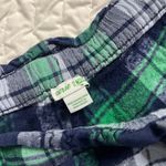 Aerie  Soft Plaid Pajama Joggers Blue Green Gingham Lounge Pants drawstring Photo 2