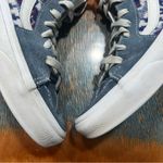 Vans  Sk-8 Hi Fair Isle blue suede and Sweater sneakers size 7.5 Photo 7