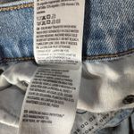 American Eagle SZ 2 Baggy Jeans Distressed Rips Hi-Rise Zip-Fly Pockets Whisker Photo 11