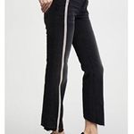 Current/Elliott Current Elliott | Women's Black Button Fly Raw Hem Dallon Highline Jeans Sz 24 Photo 1