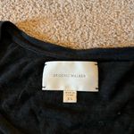Brochu Walker  xs black linen top Photo 5
