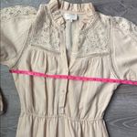 Sézane Sezane Maxi Long-Sleeve Soraya Linen- Blend Dress FR36/US4 Photo 7