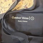 Outdoor Voices  Black Mini Dress with Built In Shorts Photo 2