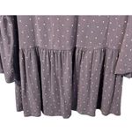 Matilda Jane  Perfect In Purple Polka Dot Knit Jersey Tunic Top Women Size Medium Photo 3