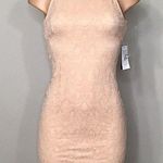 Guess New  blush stretch lace mini dress. NWT Photo 0