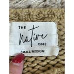 The Native One , acrylic sweater, oversized, size Small/Medium Tan/Brown‎ Photo 4