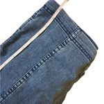 Free People  | Seamed Denim Mini Skirt  Light Wash Festival 90s Photo 5