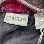 Chico's  Jacket‎ Womens 0 Small Velvet jewel Lele sparkly hippie artsy boho chic Photo 5