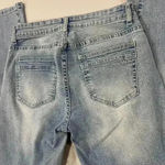 Wallflower Skinny High Rise Distressed Light Wash Denim Jeans Juniors Size 3 Blue Photo 5