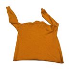 Madewell Cashmere Sweater Warm Orange Mock neck long sleeve S Photo 5