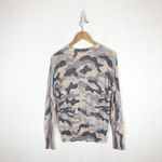Equipment Femme Sloan Lace Camo Print Sweater Medium Wool & Cashmere Lightweight Photo 11