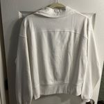 Old Navy New with tags White Half-Zip Pullover Sweatshirt s tall dynamic fleece  Photo 7