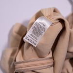 Wilfred Aritzia Aperature Tie Back Squareneck Japanese Crepe Mini Dress Beige 2 Photo 3