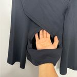 Carlisle  ribbed navy sweater size medium Photo 5