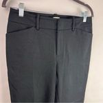 A New Day  Black Stretch Ankle Pants, Cotton Blend, Workwear Slim Trousers Photo 3