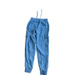 American Eagle Outfitters Blue Cargo Jogger Pants Women's XS Lyocell Blend Photo 1