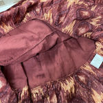 House of Harlow New  1960 x REVOLVE Cotton Fairy dress long sleeve brown Sz M Photo 9