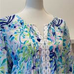Lilly Pulitzer  Large Dress Tunic Boho Hollie Resort Wear Beach Cruise Coastal Photo 3