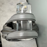 Coach  32988 Edie 42 Gray Buffalo Leather Suede Hobo Shoulder Bag Photo 11