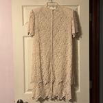 Laurence Kazar Formal Dress Cream Beige Pearl Bead Small Photo 4