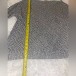 Juicy Couture gray diagonal stripe sweater womans small Photo 4
