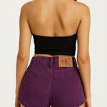 Calvin Klein Vintage 90s 1990s purple high waisted high rise shorts size 5 Photo 0