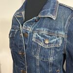 J.Crew EUC Denim Jacket Indigo Blue Jean Jacket Classic Fitted Women's S Photo 2
