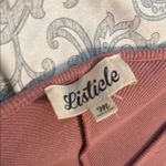 Listicle Pink Relaxed Oversized Blouse with Thumb holes Photo 3