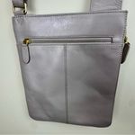 Radley London Medium Zip Around Ash Gray Leather Crossbody Bag Photo 3