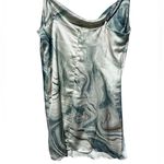 Know One Cares Marble Print Bias Cut Ultra Mini Slip Dress Medium y2K Slip Dress Photo 9