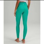 Lululemon NEW Align HR Pant 25” Pockets Nulu Size 10 Maldives Green Authentic Photo 1