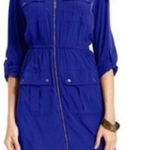 Alfani  Women's Long Sleeve Dress - Royal Blue Photo 0