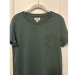 NEW PACT Large 100% Organic Cotton Dark Forest Softspun Tee Dress Green Photo 1