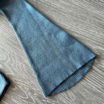 Love Bonito Sweater Womens Size 8 Blue Bell Sleeves Ribbed NWT Photo 9