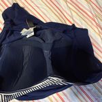 Nautical Blue and White One Piece Swimsuit with Sweetheart Neckline Size 10 Photo 3