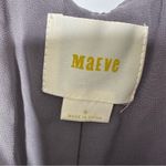 Maeve  Anthropologie Monique Gray Crushed Velvet Crop Wide Leg Jumpsuit Small Photo 6