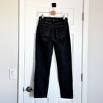 Abercrombie & Fitch The Mom High Rise Curve Love Jeans in Black Size 25/0 Long Photo 10