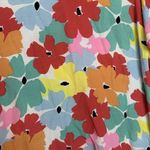 Michelle Mcdowell women's medium floral pastel shirt flutter sleeve short colorf Pink Photo 3